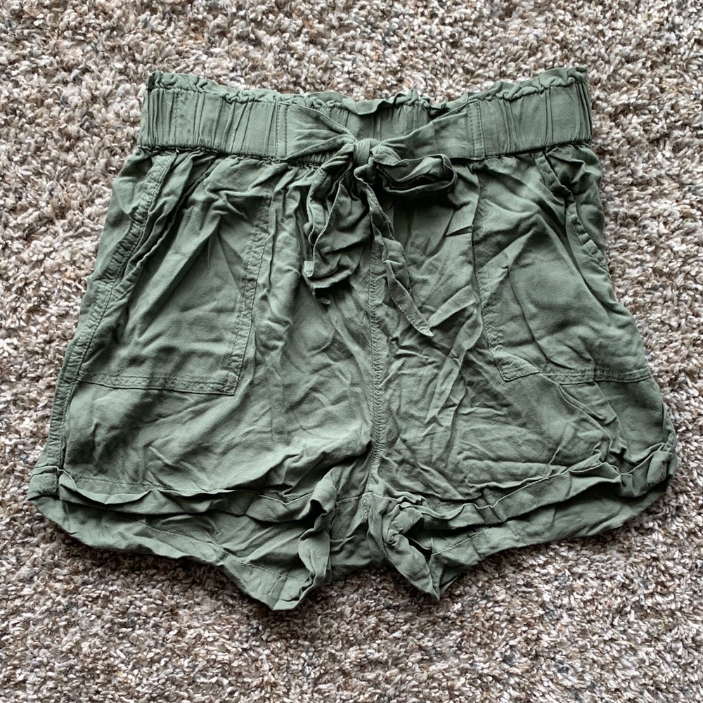 SO Olive Green Junior’s Shorts